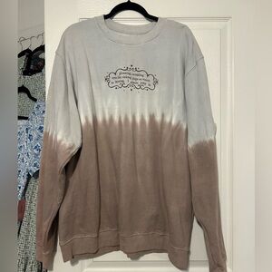Taylor Swift Goldrush Gleaming Twinkling Gradient Crewneck sweatshirt